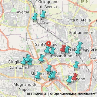 Mappa 80029 Sant'Antimo NA, Italia (2.58632)