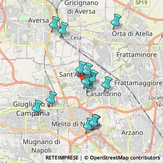Mappa 80029 Sant'Antimo NA, Italia (1.95643)
