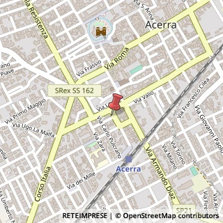 Mappa Via Francesco Castaldi, 5, 80011 Acerra, Napoli (Campania)