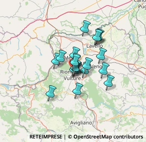 Mappa Viale Europa, 85022 Barile PZ, Italia (8.9635)