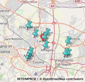 Mappa Via Murillo di Petti, 80024 Cardito NA, Italia (3.44)