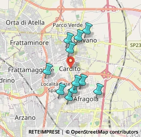 Mappa Via Murillo di Petti, 80024 Cardito NA, Italia (1.61545)