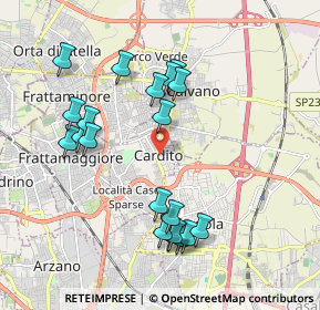 Mappa Via Murillo di Petti, 80024 Cardito NA, Italia (2.1165)