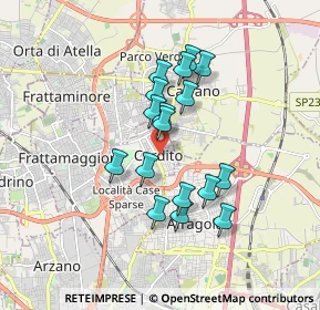 Mappa Via Murillo di Petti, 80024 Cardito NA, Italia (1.52294)