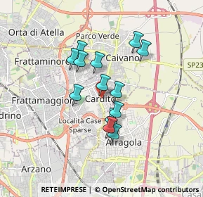 Mappa Via Murillo di Petti, 80024 Cardito NA, Italia (1.41077)