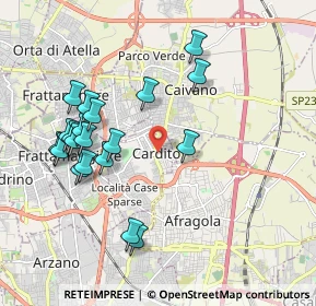 Mappa Via Murillo di Petti, 80024 Cardito NA, Italia (2.146)