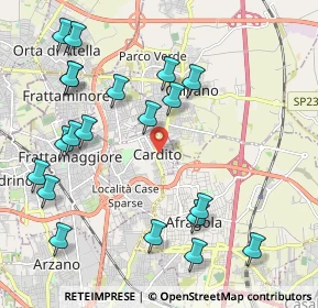 Mappa Via Murillo di Petti, 80024 Cardito NA, Italia (2.5765)