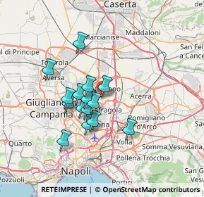 Mappa Via Murillo di Petti, 80024 Cardito NA, Italia (5.75733)