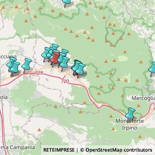 Mappa Via D'Andrea, 83027 Mugnano del Cardinale AV, Italia (4.307)