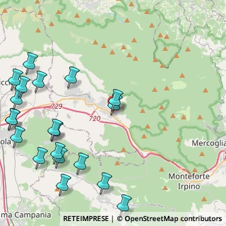 Mappa Via D'Andrea, 83027 Mugnano del Cardinale AV, Italia (6.5065)