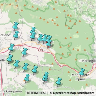 Mappa Via D'Andrea, 83027 Mugnano del Cardinale AV, Italia (5.608)