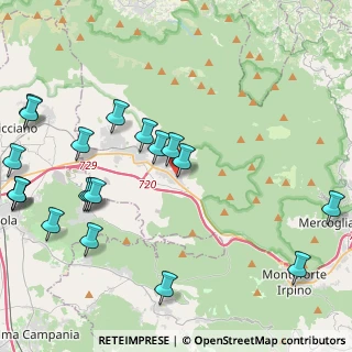 Mappa Via D'Andrea, 83027 Mugnano del Cardinale AV, Italia (5.9155)