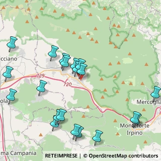 Mappa Via D'Andrea, 83027 Mugnano del Cardinale AV, Italia (5.387)