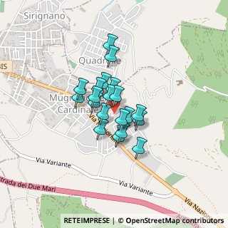 Mappa Via D'Andrea, 83027 Mugnano del Cardinale AV, Italia (0.2835)