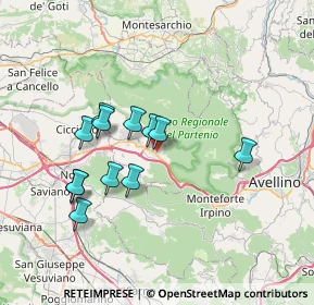 Mappa Via D'Andrea, 83027 Mugnano del Cardinale AV, Italia (6.78583)