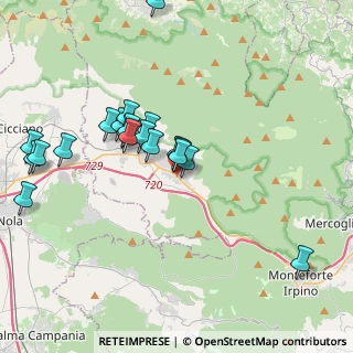 Mappa Via Palmiro Togliatti, 83027 Mugnano del Cardinale AV, Italia (4.1305)