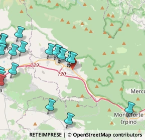 Mappa Via Palmiro Togliatti, 83027 Mugnano del Cardinale AV, Italia (5.995)