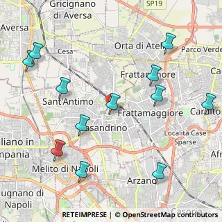 Mappa Via Gioacchino Rossini, 80028 Grumo Nevano NA, Italia (2.72167)