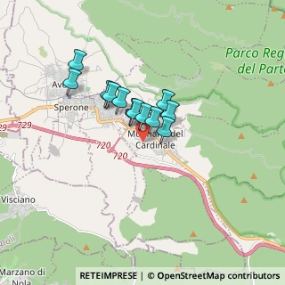 Mappa Via Campo, 83027 Mugnano del Cardinale AV, Italia (1.22583)