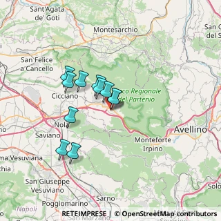 Mappa Via Campo, 83027 Mugnano del Cardinale AV, Italia (5.67818)