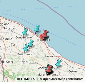 Mappa 70043 Monopoli BA, Italia (18.9125)