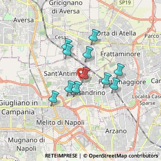 Mappa Via Flavio Gioia, 80029 Sant'Antimo NA, Italia (1.50364)