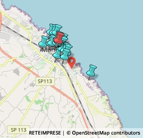 Mappa Prima traversa, 70043 Monopoli BA, Italia (1.4175)