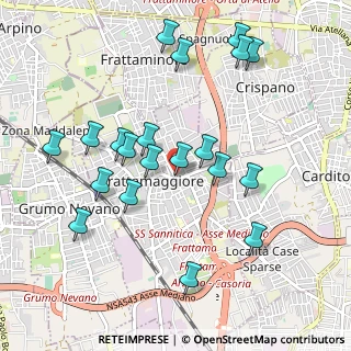 Mappa Piazza Riscatto, 80027 Frattamaggiore NA, Italia (1.082)