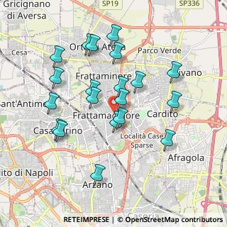 Mappa Piazza Riscatto, 80027 Frattamaggiore NA, Italia (1.9735)