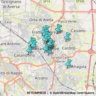 Mappa Piazza Riscatto, 80027 Frattamaggiore NA, Italia (1.14684)