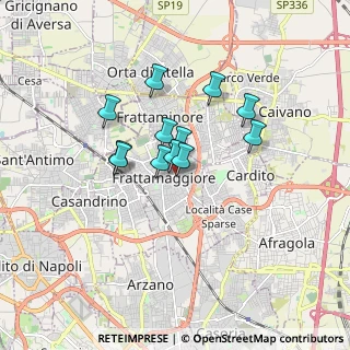 Mappa Piazza Riscatto, 80027 Frattamaggiore NA, Italia (1.29333)