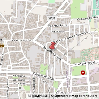 Mappa Via galilei galileo 66, 80029 Sant'Antimo, Napoli (Campania)