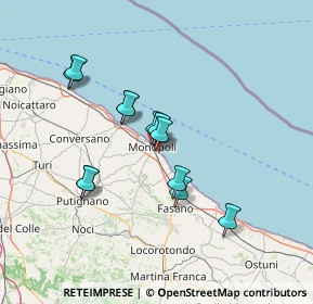 Mappa Via Giacomo Puccini, 70043 Monopoli BA, Italia (12.65417)