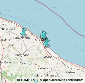 Mappa Via Giacomo Puccini, 70043 Monopoli BA, Italia (27.8575)