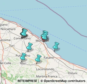 Mappa Via Giacomo Puccini, 70043 Monopoli BA, Italia (12.38727)