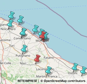 Mappa Via Giacomo Puccini, 70043 Monopoli BA, Italia (17.956)