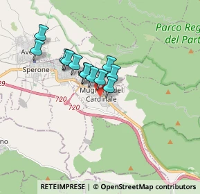 Mappa Via John Fitzgerald Kennedy, 83027 Mugnano del Cardinale AV, Italia (1.32833)
