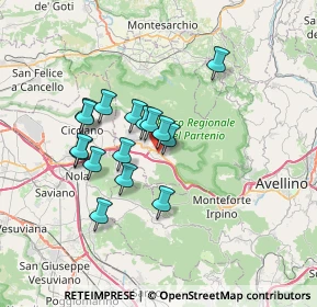 Mappa Via John Fitzgerald Kennedy, 83027 Mugnano del Cardinale AV, Italia (6.02)