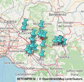 Mappa Via John Fitzgerald Kennedy, 83027 Mugnano del Cardinale AV, Italia (11.039)