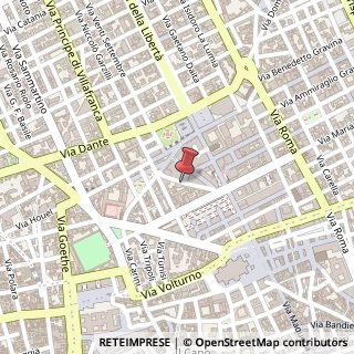 Mappa Via Valerio Villareale, 54, 90141 Palermo, Palermo (Sicilia)