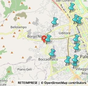 Mappa Via Pietro Platania, 90129 Palermo PA, Italia (2.86273)