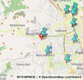 Mappa Via Pietro Platania, 90129 Palermo PA, Italia (3.11769)