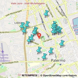 Mappa Via Antonio Lavaggi, 90145 Palermo PA, Italia (0.963)