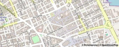 Mappa Palerme