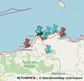 Mappa Vico Giuseppe Galliano, 98061 Brolo ME, Italia (9.3775)