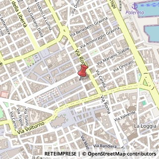 Mappa Via Cerda, 19, 90139 Palermo, Palermo (Sicilia)