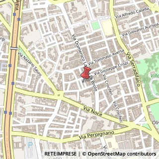 Mappa Via Geronimo Branci, 21, 90145 Palermo, Palermo (Sicilia)