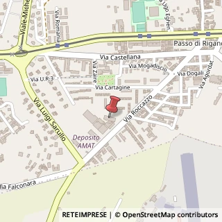 Mappa Via Roccazzo, 77, 90139 Palermo, Palermo (Sicilia)