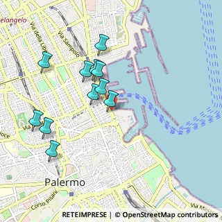 Mappa SS 113, 90014 Palermo PA (1.02273)
