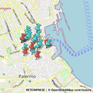 Mappa SS 113, 90014 Palermo PA (0.8765)